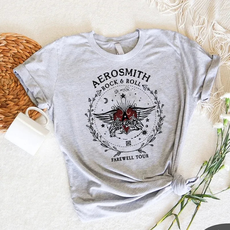 Camiseta Rock Aerosmith - Feminina